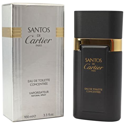 eau de cartier concentrée 100 ml|santos cartier eau toilette.